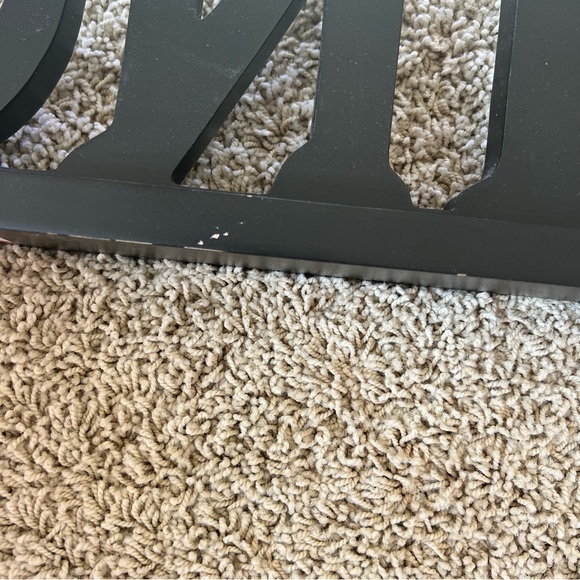 Retro World Market VINO Wooden Sign Wine Oenophile Decor Distressed Black/Brown - Picture 7 of 9